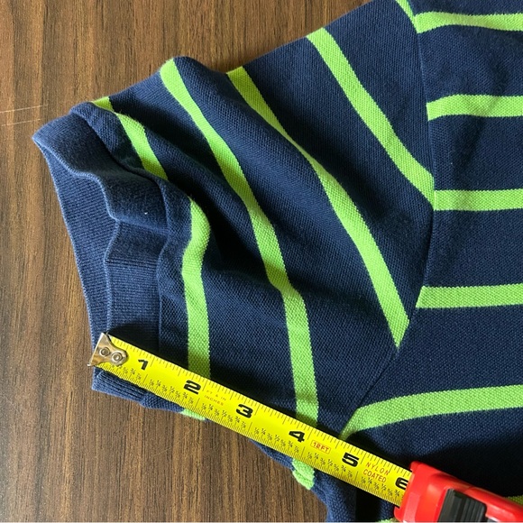 Polo Ralph Lauren’s | men’s blue and green striped polo shirt collared XL - Picture 12 of 15